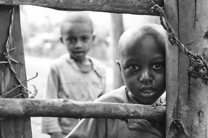 Pvk Photo | Portraits de voyage | Portrait d'enfants ethiopiens, à Wondo Genet