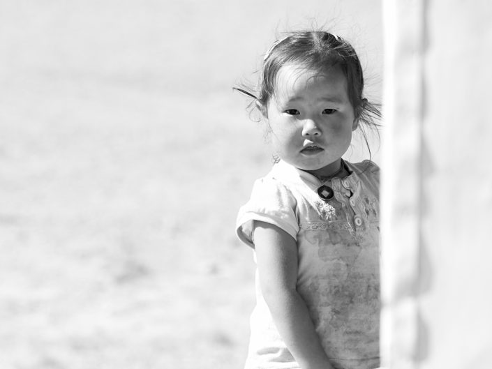 Enfant nomade mongole