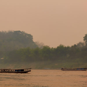 Pvk | Photo Pirogues sur le Mekong, Laos